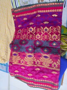 Vibrant Banarasi Silk Saree
