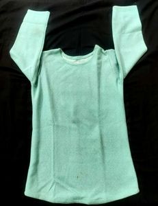 Mint Green Long Sleeve Top