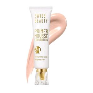 Swiss Beauty Primer Mousse Foundation