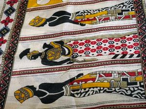 ❤️walri black printed dupatta 💕