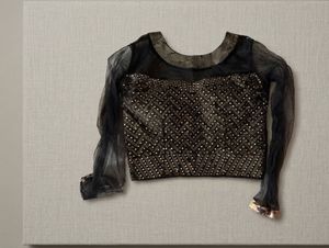 Black Skirt Top with Dupatta
