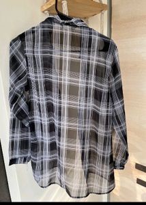 Black &amp; White Checked Shirt