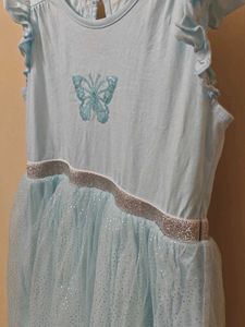 Sparkly Butterfly Tulle Dress