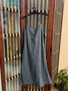 Solid Blue Spaghetti Strap inner wear for kurti