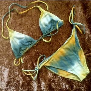 Tie-Dye Bikini Set