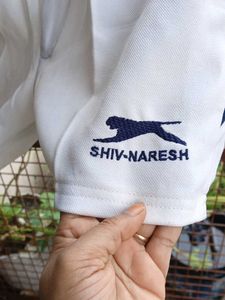 Shiv Naresh White Sports Shorts