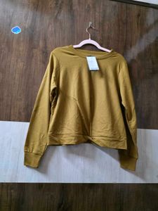 Stylish Mustard Yellow Sweatshirt