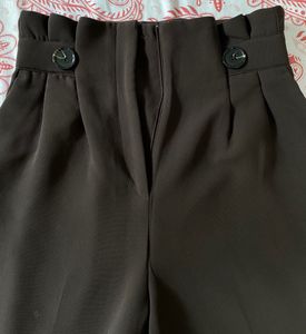 Brown H&amp;M High Waist Paint