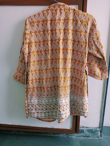 Beautiful Mustard Colour Casual Wear Top