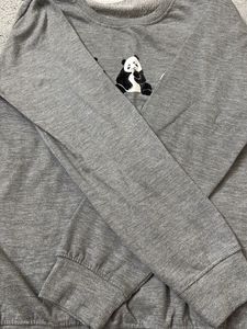 Panda Graphic Sweatshirt