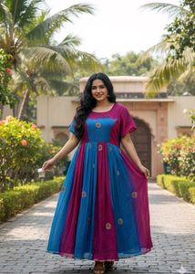 pura Chiffon suit xxl size