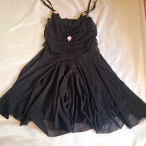 Black Sheer Nightgown