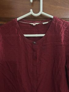 Best Deal Levi’s Polka Dot Maroon Top