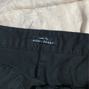 Black Mini Skort