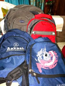 Set of 4 usable Bagpacks