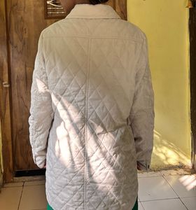 White Lightweight Winter Jacket