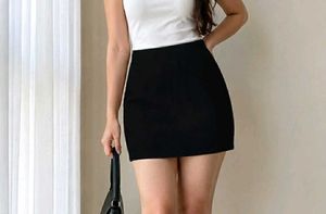 Classic Black Mini Skirt