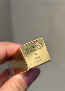 YSL lop blusher 04 red handed