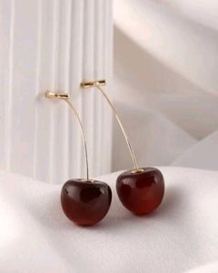 Cute Cherry Dangle Earrings