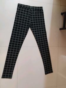 Chic Black Plaid Pants