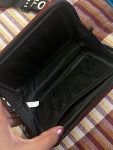 Red Mini Suitcase Crossbody Bag