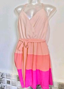 🔥Buy1, Get 1 Free 🔥 Imported ✈️Color Block Dress