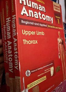 BD Chaurasia's Human Anatomy Books