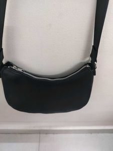H&amp;M Black Structured Shoulder Bag