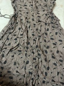 Elegant Printed Maxi Dress