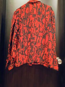 Black And Red Shirt Top