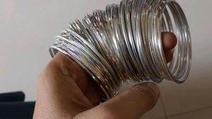 Set of Silver Bangles