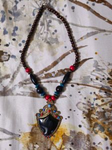 Boho Statement Pendant Necklace