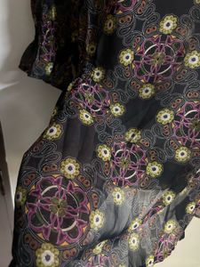 Chic Printed Boho Blouse