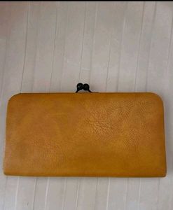 DKNY Yellow Wallet