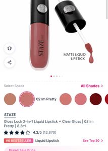 Staze Lip Gloss &amp; Lipstick Duo