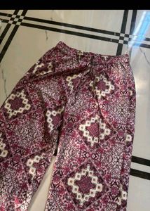 Bohemian Print Palazzo Pants