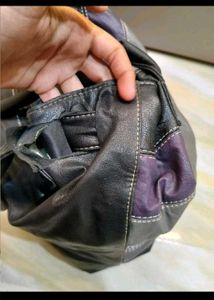 Striped Hobo Bag