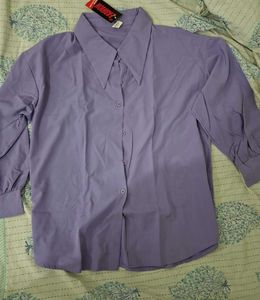 lavender colour formal shirt