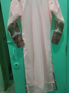 Floral Long Sleeve Kurti Set