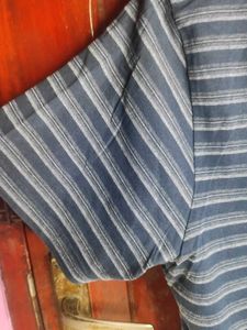 Striped Henley T-shirt