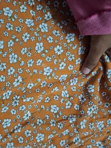 Floral Print Wrap Dress
