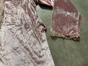 Crushed Velvet Loungewear Set(Camisole and Robe)