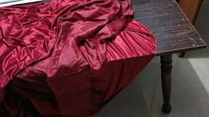 Maroon Gown