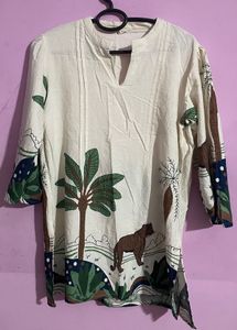 Designer Printed Kurta Set