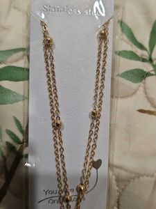 Chic anti tarnish Layered Necklace