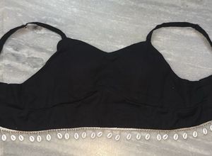 Backless Black Blouse for navratri