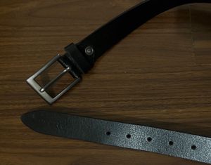 Formal Black Leather Belt | 100% Genuine Leathe