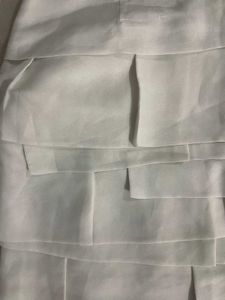 White Layered Ruffle Skirt