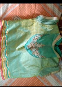 Vibrant Anarkali Style Dress