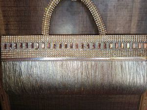 Sparkling Embellished Clutch Bag